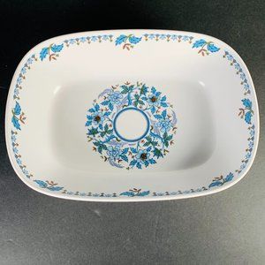 NORITAKE Progression China BLUE MOON Vegetable Bowl Signed Vintage